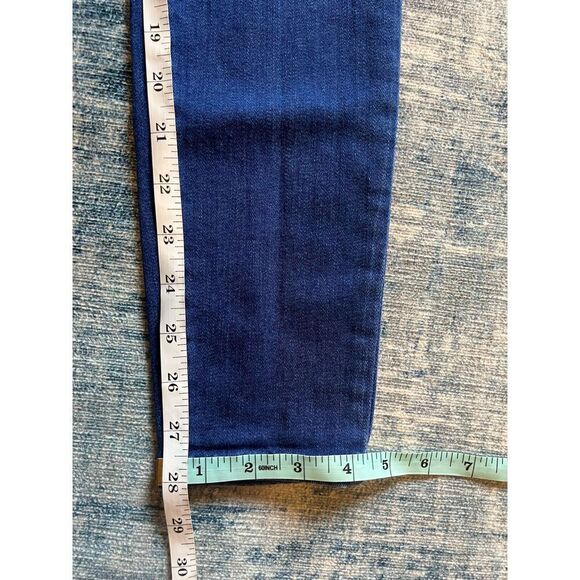 Gap 1969 Faded Medium Blue Denim Leggings Jeggings 26R - Picture 8 of 8
